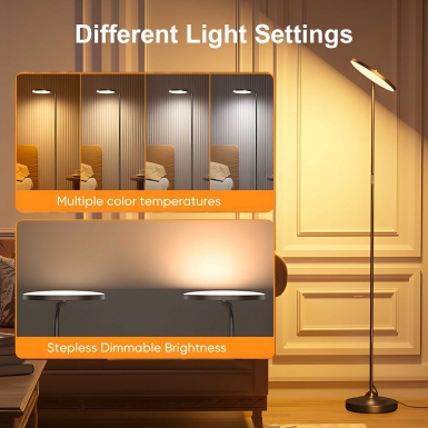 LED室内灯 - HCP038 朝天落地灯